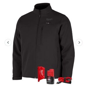 Milwaukee Black Heated Jacket with Battery Kit